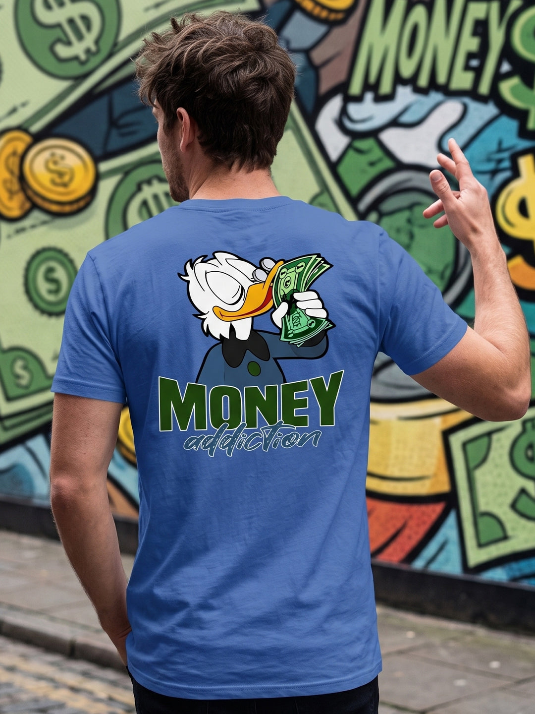 Greylongg Round Neck Disney Design printed T-Shirts.
