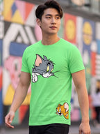 Greylongg Round Neck Disney Design printed T-Shirts.