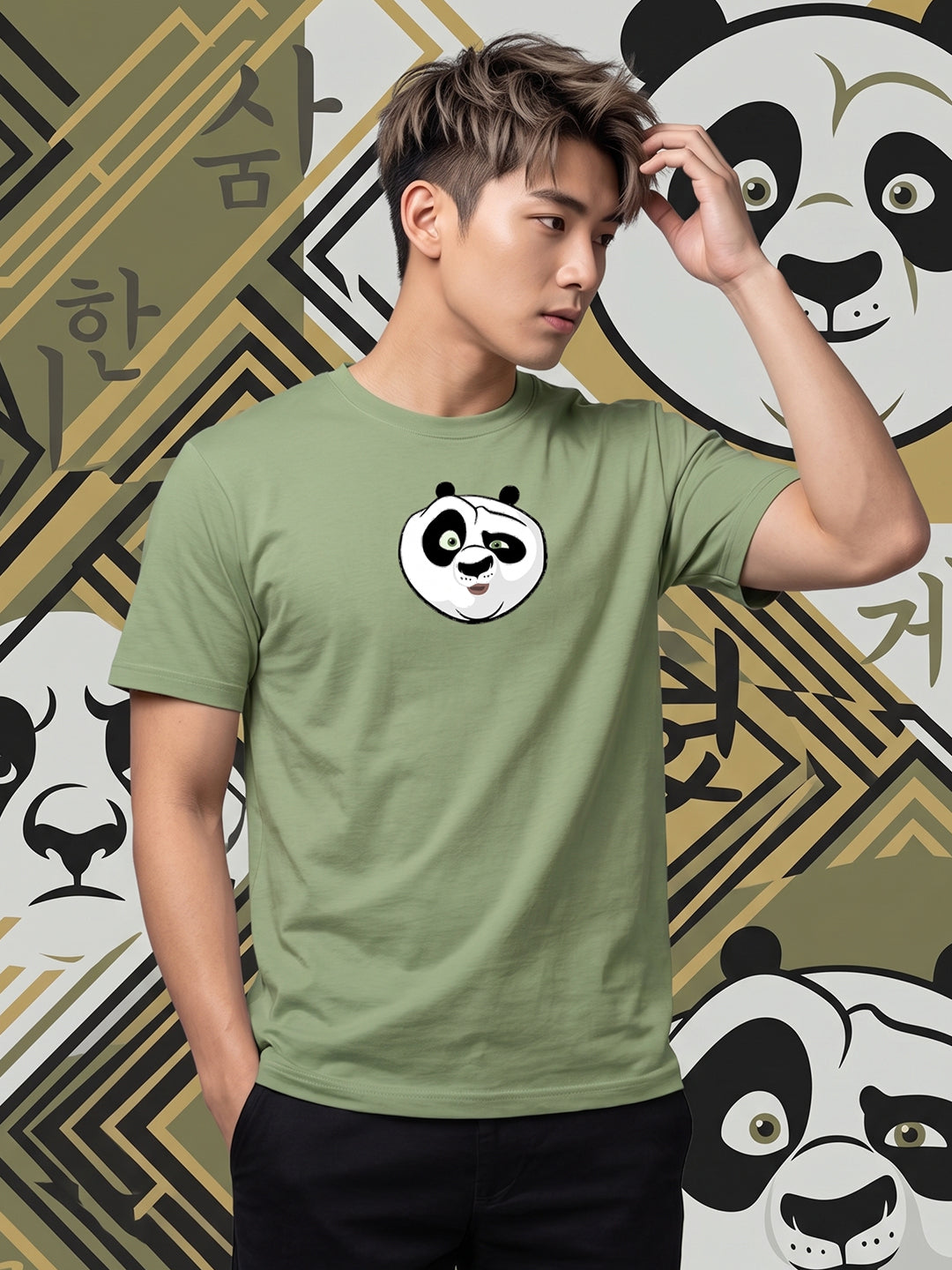 Greylongg Round Neck Disney Design printed T-Shirts.