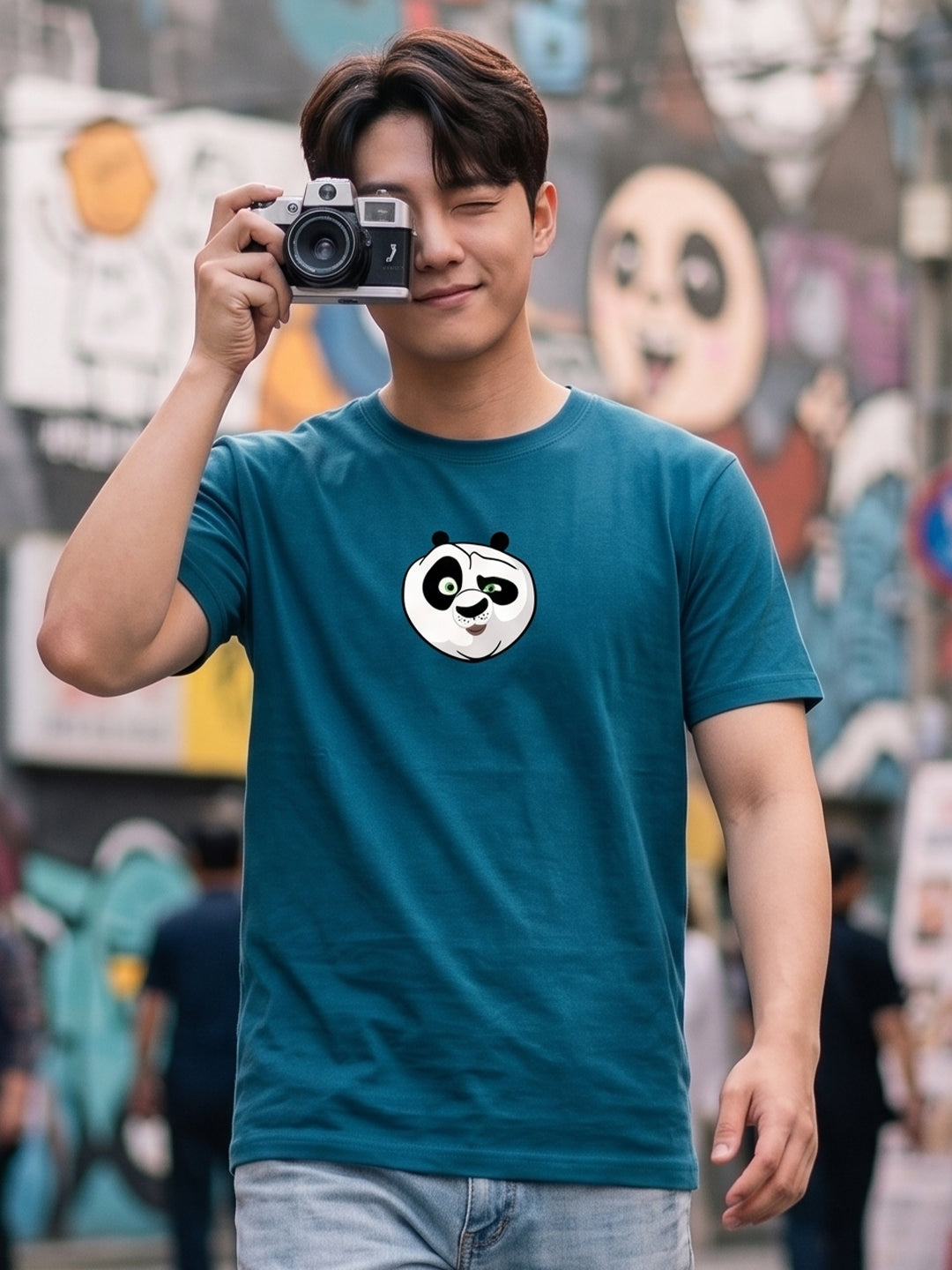 Greylongg Round Neck Disney Design printed T-Shirts.