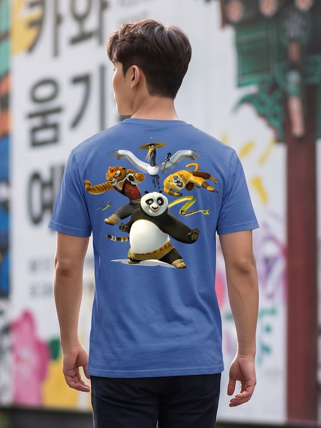 Greylongg Round Neck Disney Design printed T-Shirts.