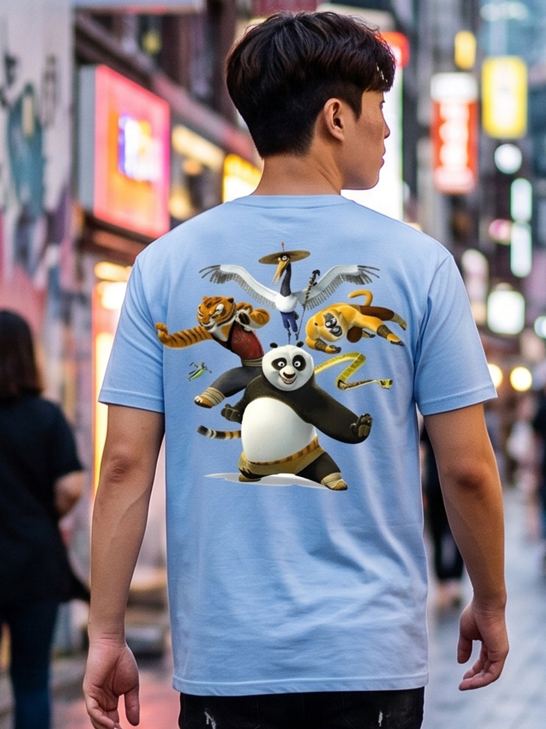 Greylongg Round Neck Disney Design printed T-Shirts.