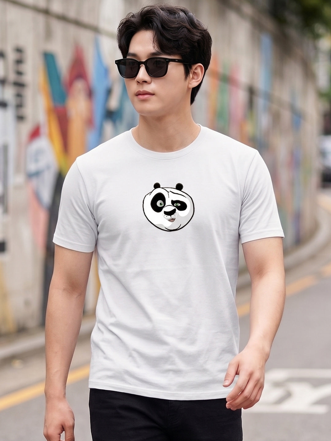 Greylongg Round Neck Disney Design printed T-Shirts.