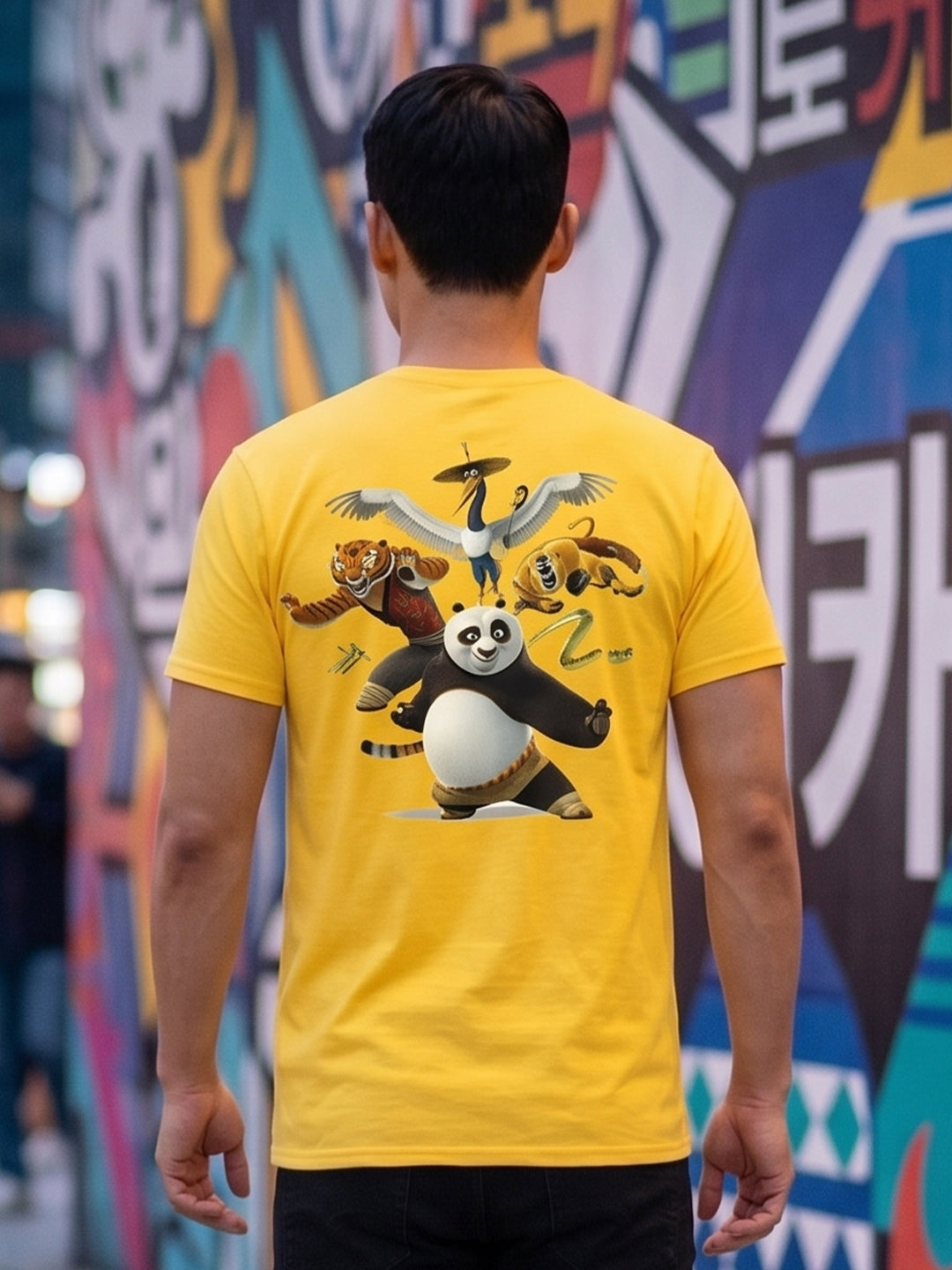 Greylongg Round Neck Disney Design printed T-Shirts.