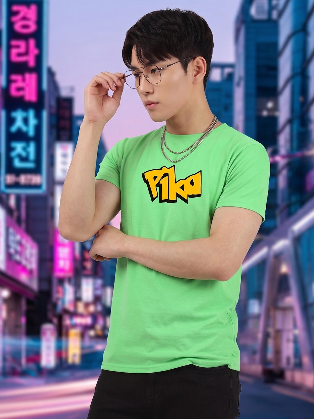 Greylongg Round Neck Disney Design printed T-Shirts.
