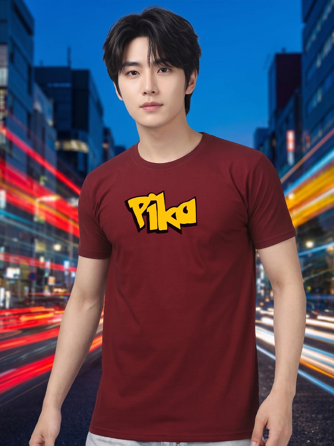 Greylongg Round Neck Disney Design printed T-Shirts.