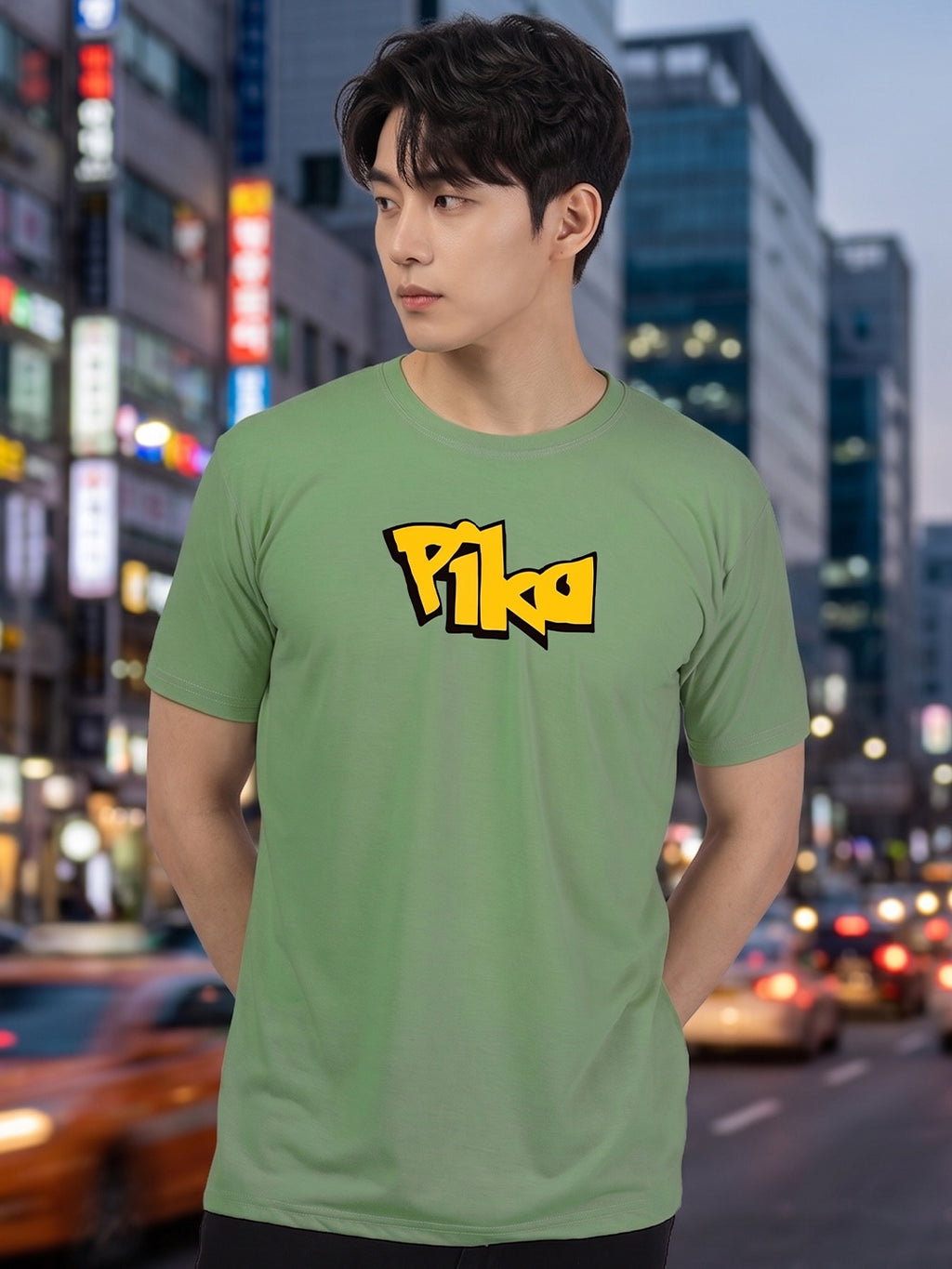 Greylongg Round Neck Disney Design printed T-Shirts.