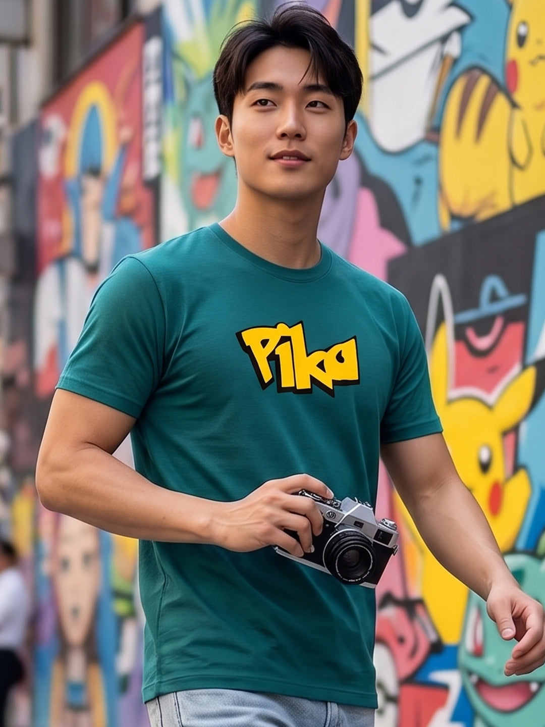 Greylongg Round Neck Disney Design printed T-Shirts.