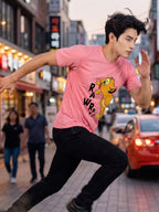 Greylongg Round Neck Disney Design printed T-Shirts.