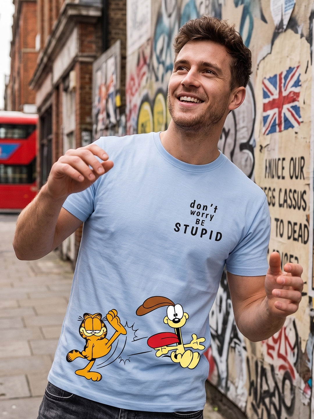 Greylongg Round Neck Disney Design printed T-Shirts.