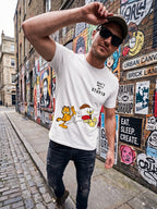 Greylongg Round Neck Disney Design printed T-Shirts.