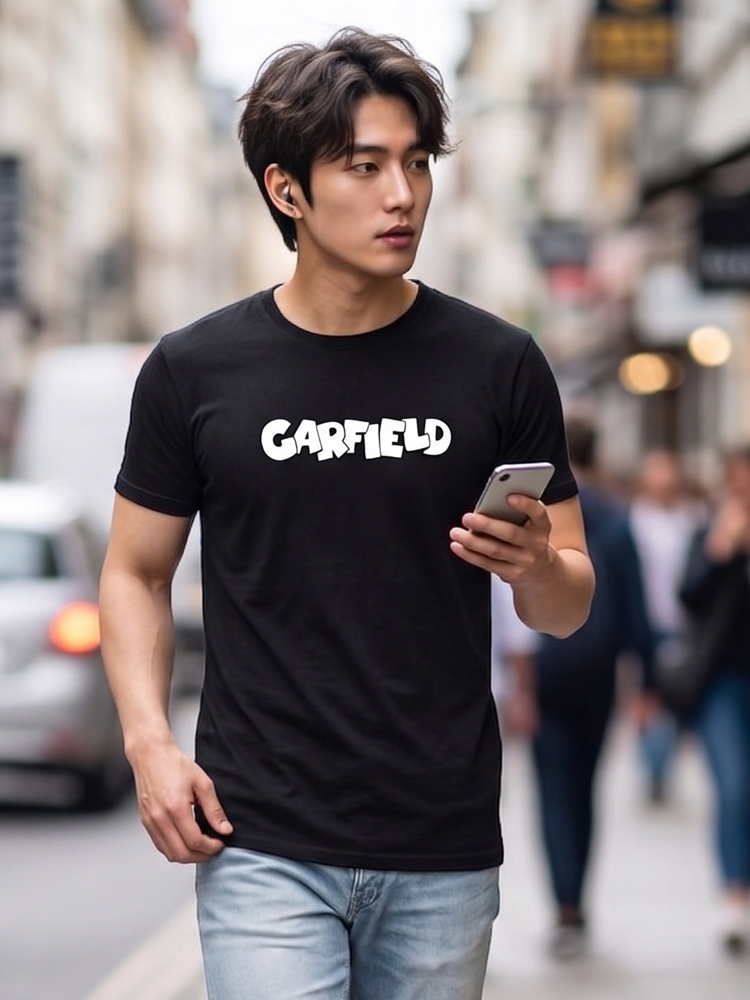 Greylongg Round Neck Disney Design printed T-Shirts.