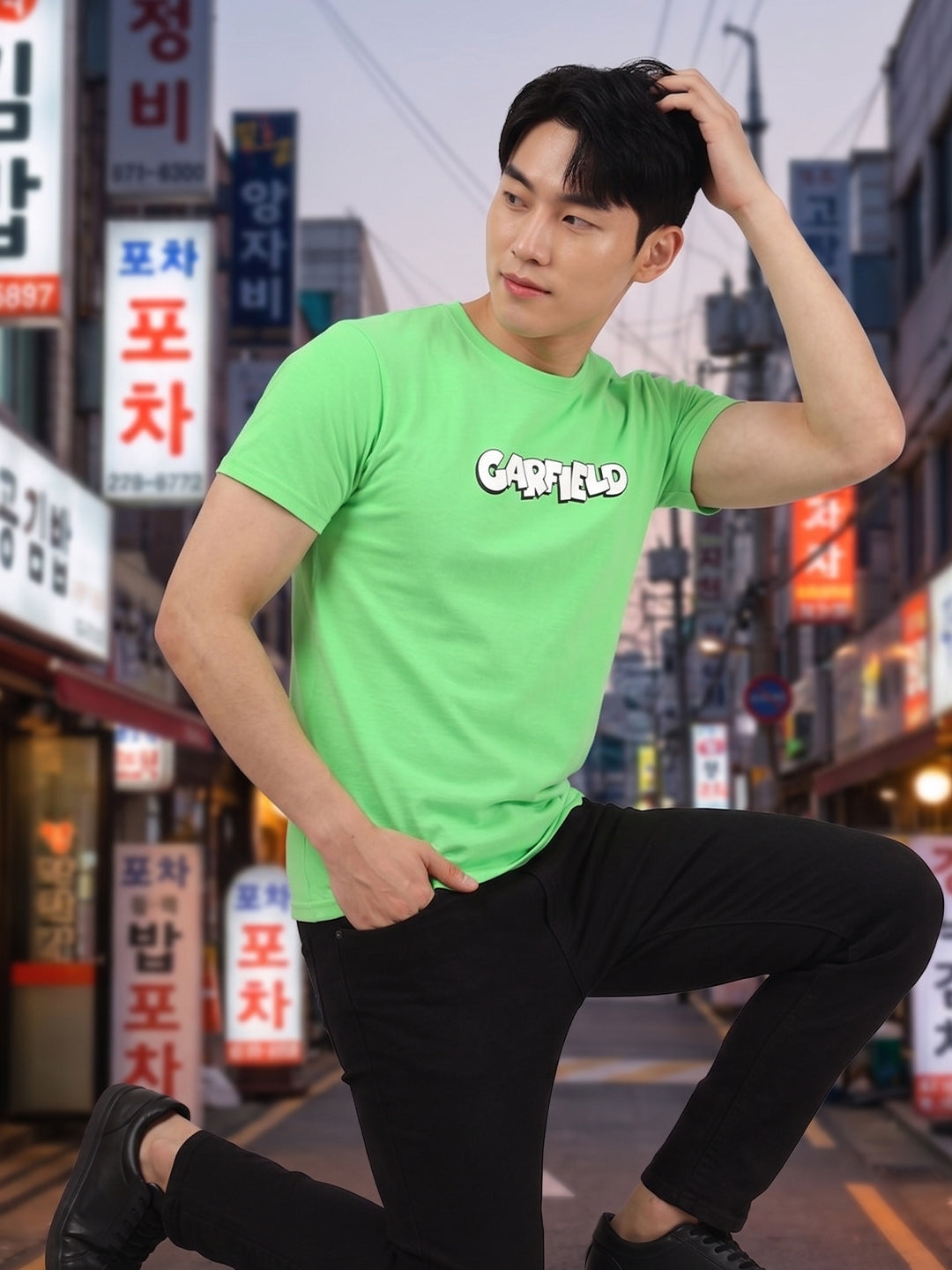 Greylongg Round Neck Disney Design printed T-Shirts.