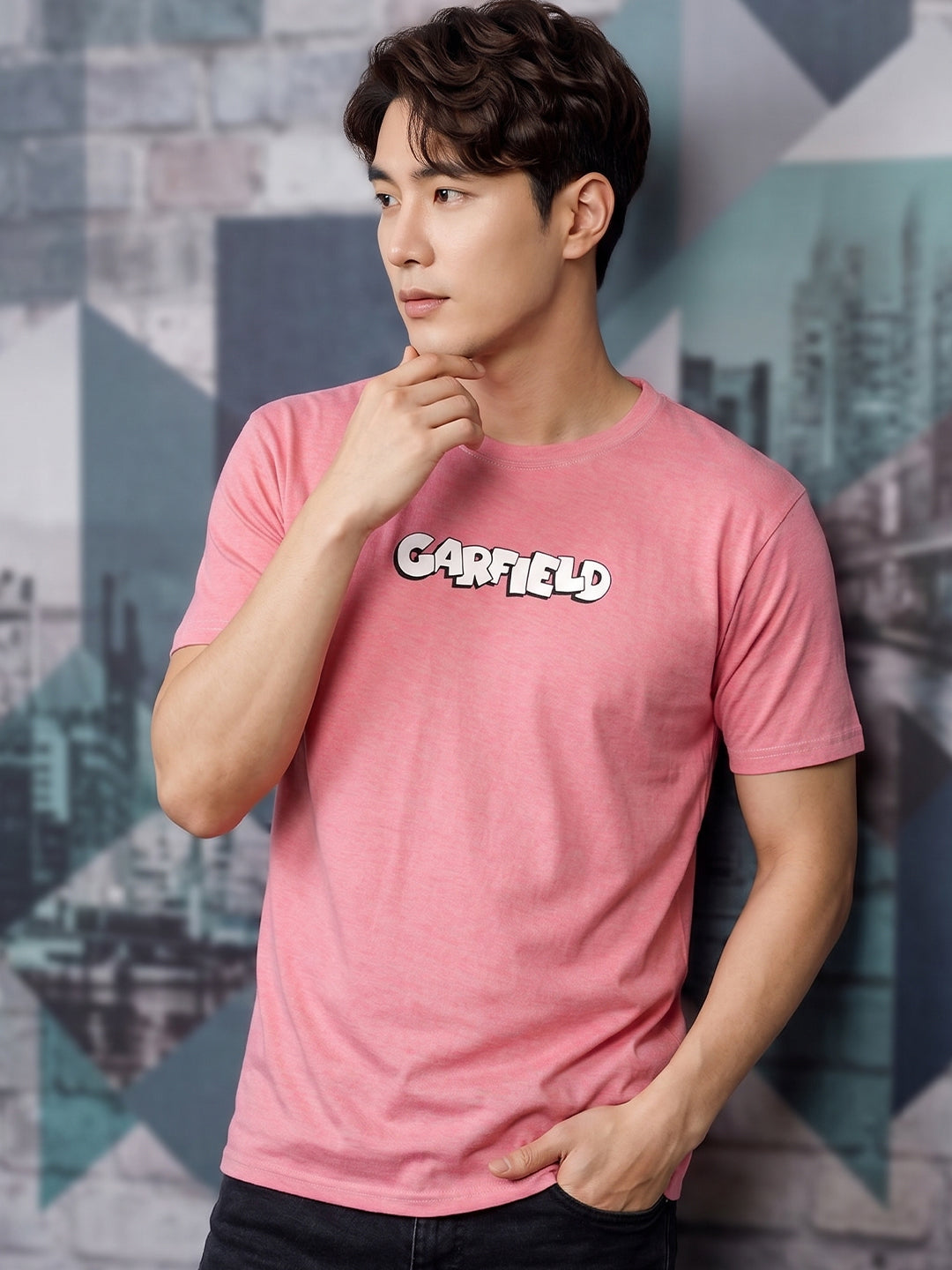 Greylongg Round Neck Disney Design printed T-Shirts.