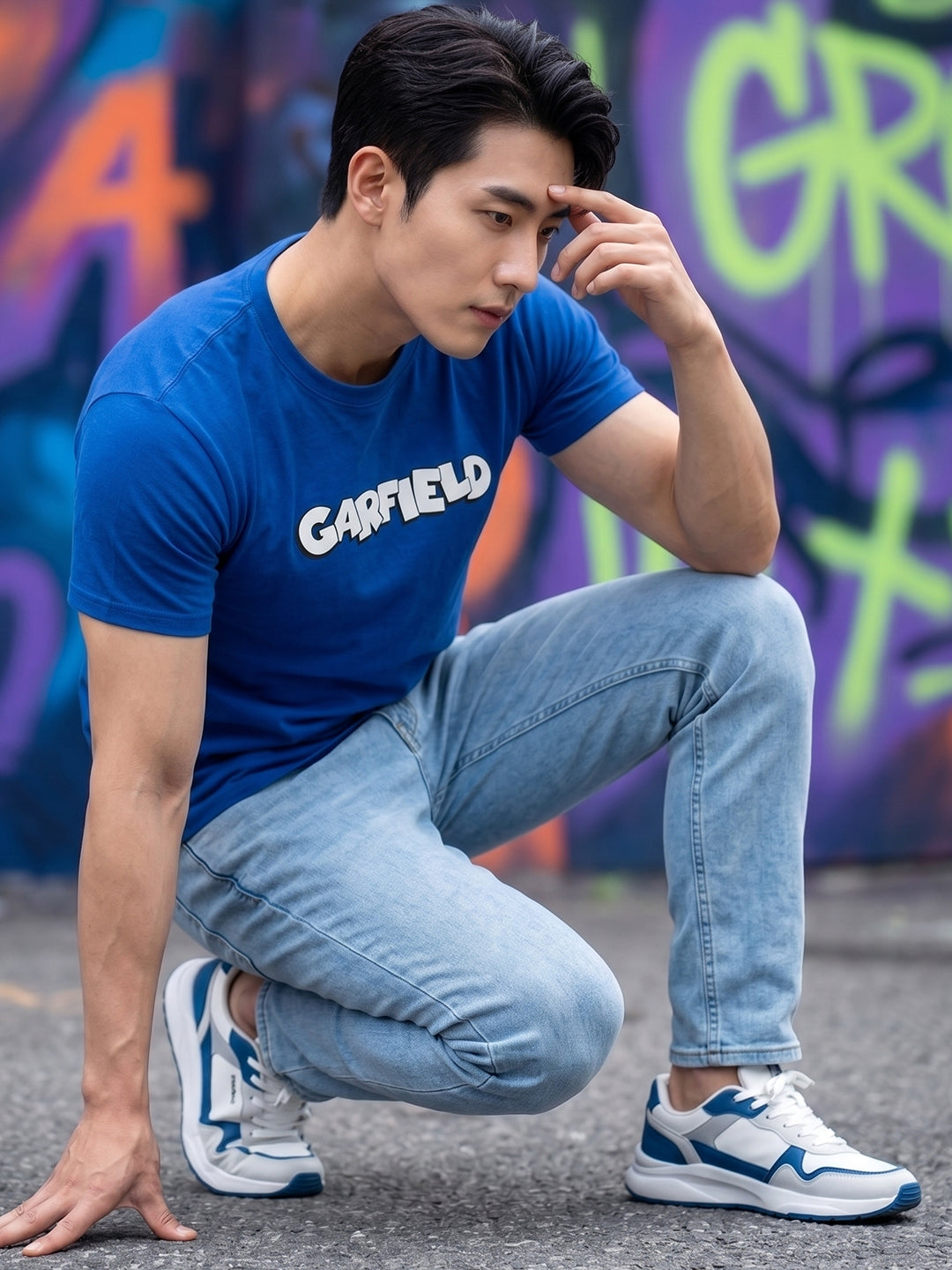 Greylongg Round Neck Disney Design printed T-Shirts.