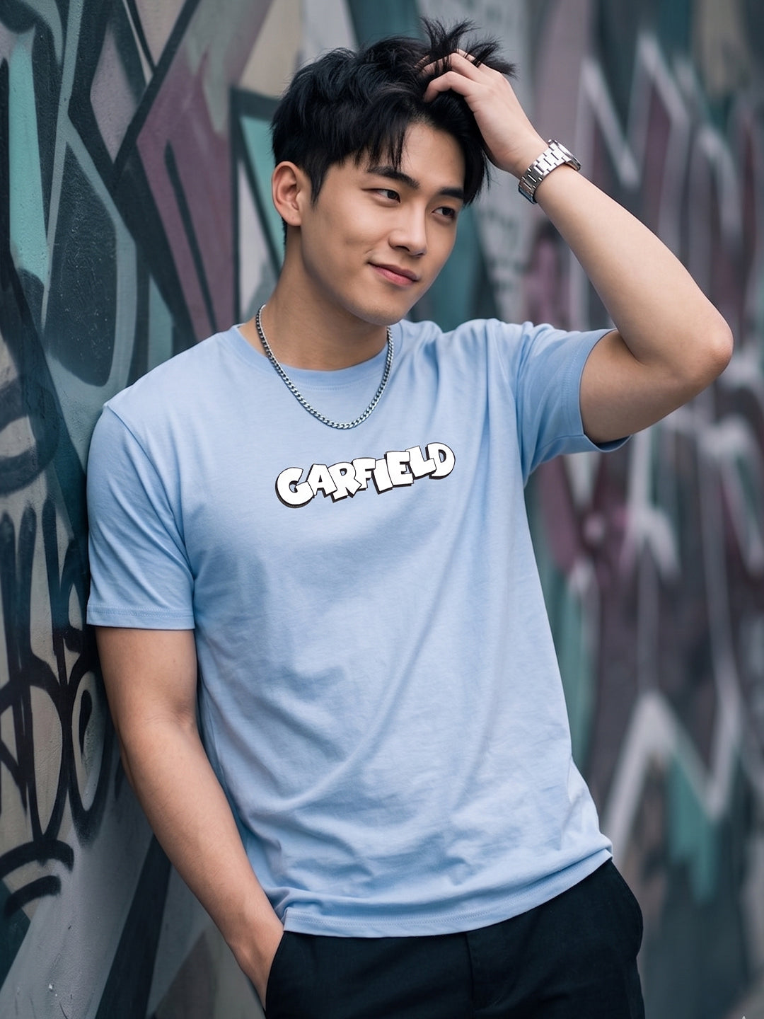 Greylongg Round Neck Disney Design printed T-Shirts.