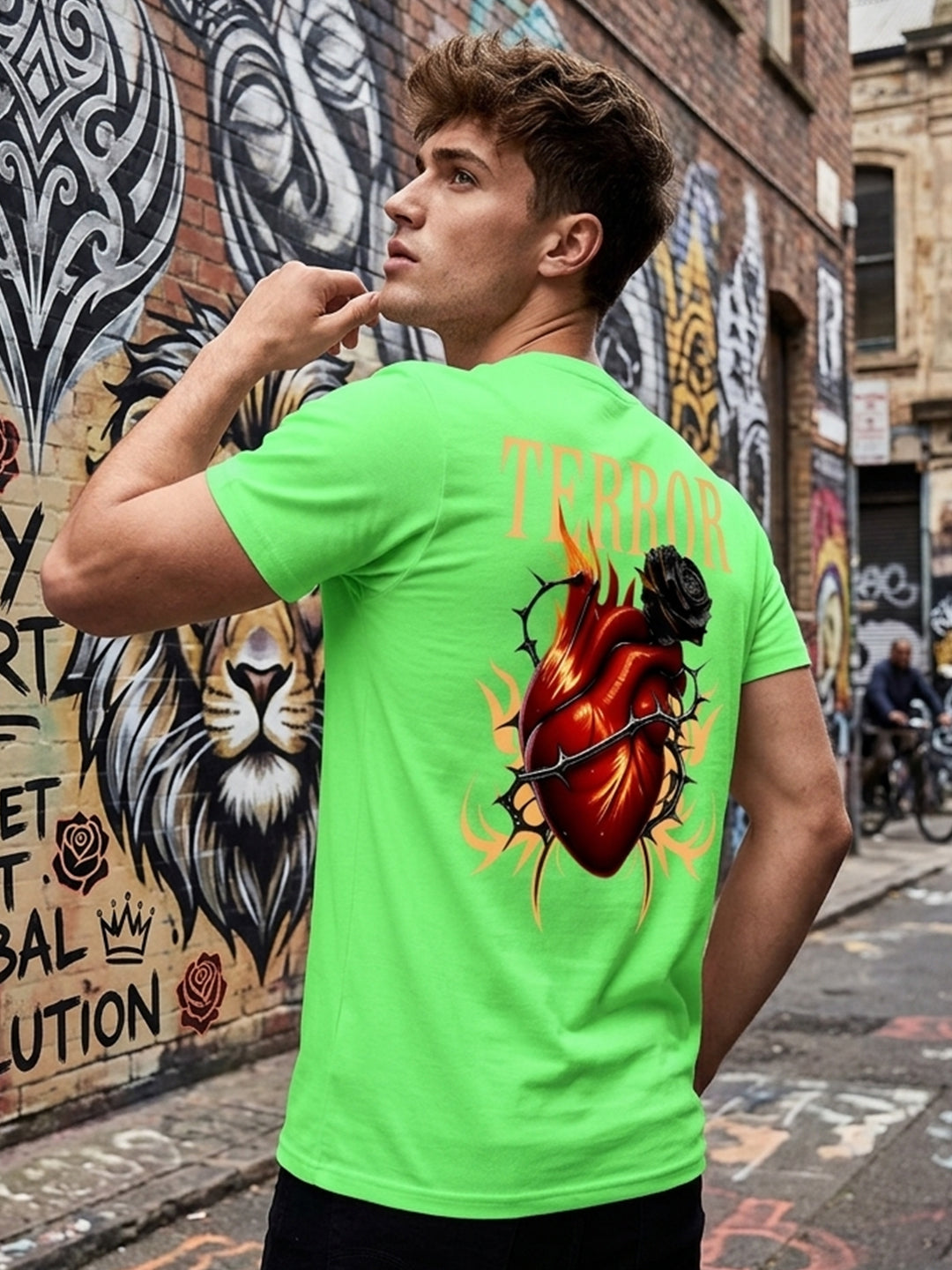Round Neck Printed T-shirts