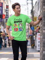 Greylongg Round Neck Tom & Jerry Design printed T-shirts