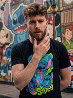 Greylongg Round Neck Disney Design printed T-shirts