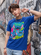 Greylongg Round Neck Disney Design printed T-shirts