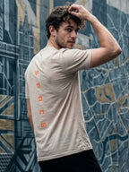 Greylongg Round Neck Space Design printed T-shirts