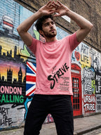 Greylongg Round Neck Strive Design  printed T-shirts