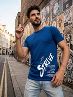 Greylongg Round Neck Strive Design  printed T-shirts