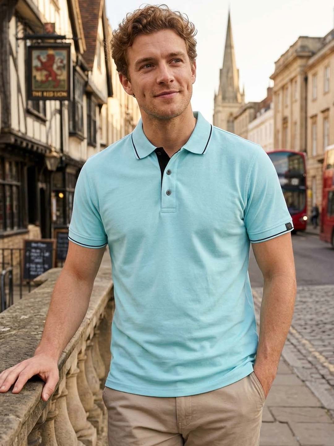 DFNK R-Pet Single Tip Polo T-Shirts.