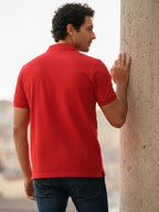 Carlton London  Printed Polo T-Shirts.