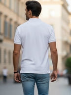 Carlton London  Printed Polo T-Shirts.