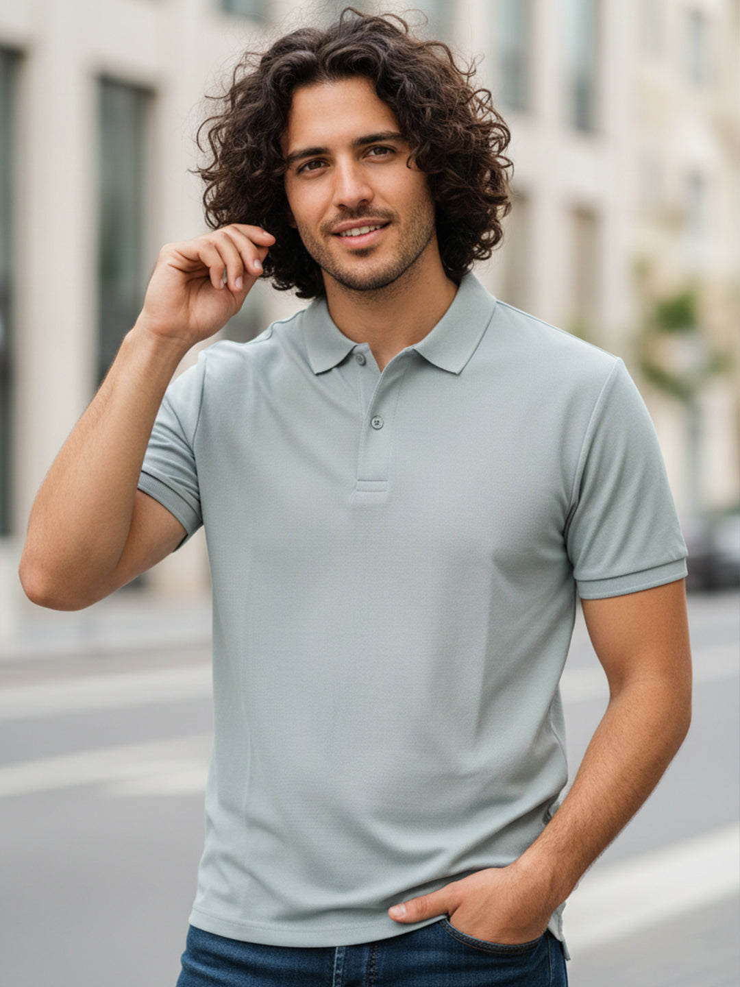 DFNK R-pet Men's Polo T-Shirt.