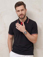 DFNK R-Pet Dubble Tip Polo T-Shirt.