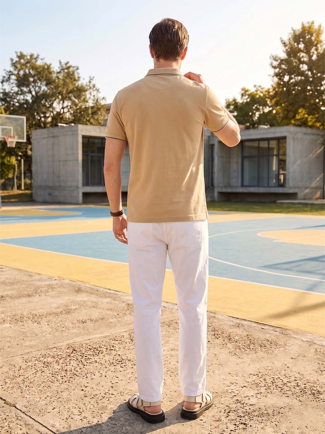 DFNK R-Pet Single Tip Polo T-Shirts.
