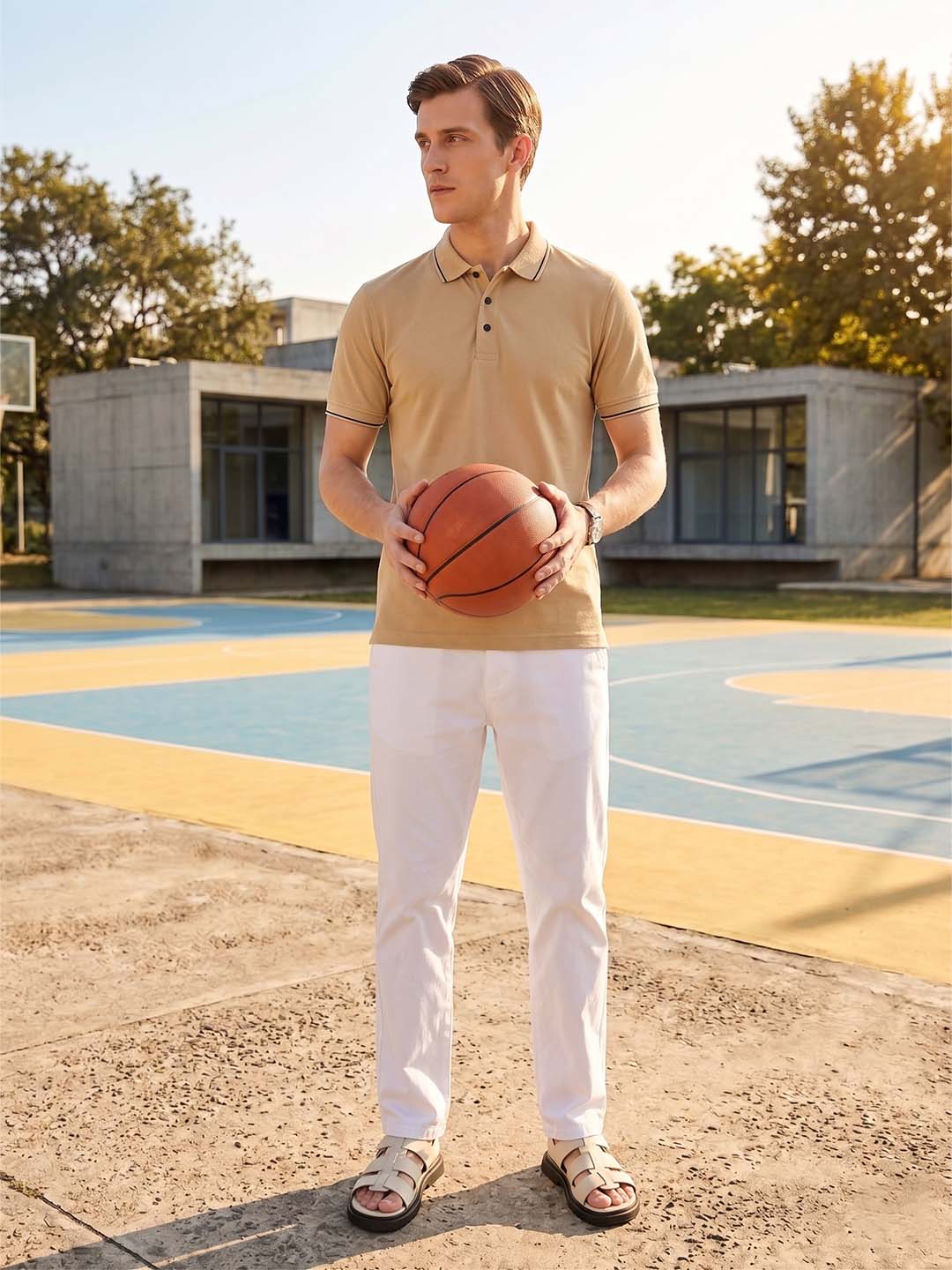 DFNK R-Pet Single Tip Polo T-Shirts.