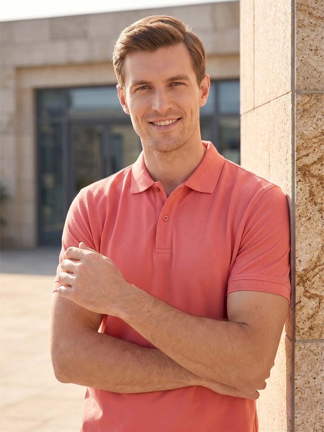 DFNK R-Pet Single Tip Polo T-Shirts.