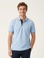 DFNK R-Pet Check Button Polo T-Shirt.