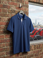 DFNK R-Pet Check Button Polo T-Shirt.