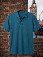 DFNK R-Pet Check Button Polo T-Shirt.