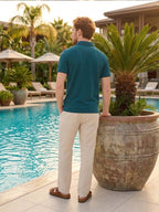 R-pet Comfortable Half Zipper Tshirt
