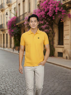 Carlton London  Printed Polo T-Shirts.