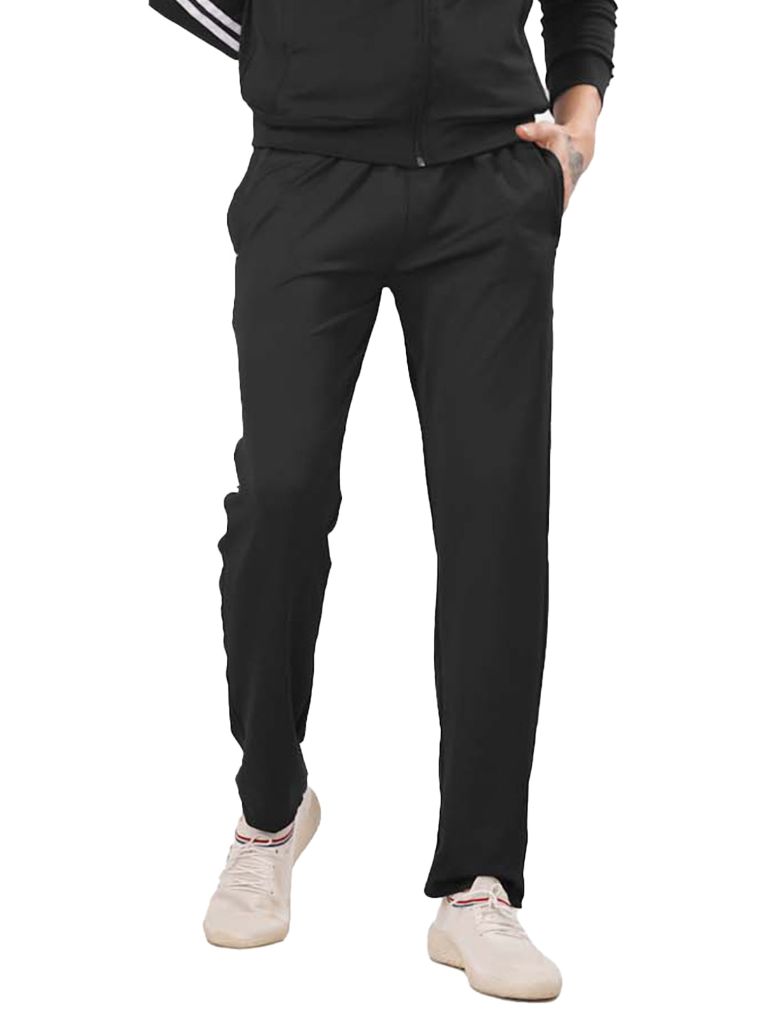 Modern Fit Black Bottom Wear