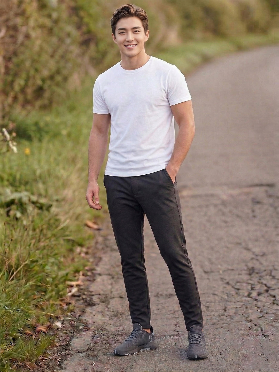 Men's Comfortable simple trouser pant