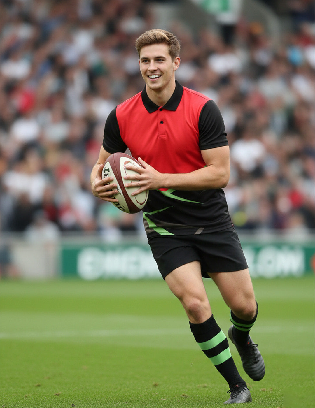 Comfortable Men's Polo Neck T-shirt