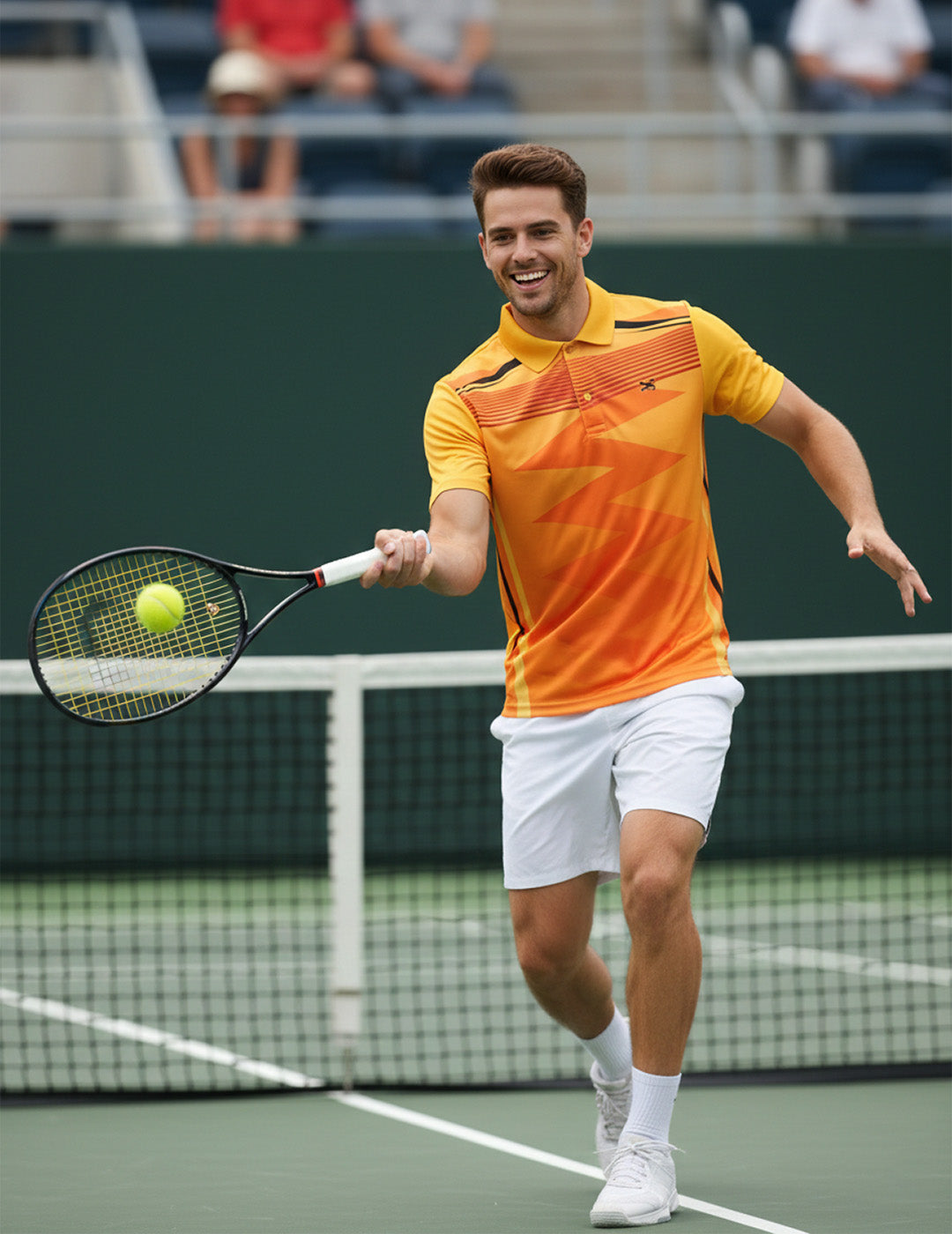 Comfortable Men's Polo Neck T-shirt