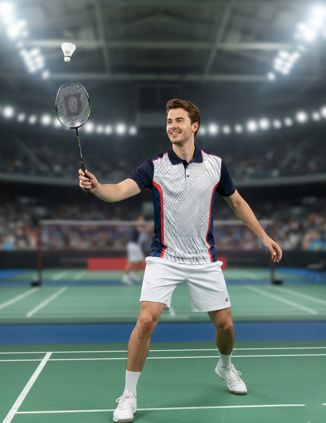 Comfortable Men's Polo Neck T-shirt