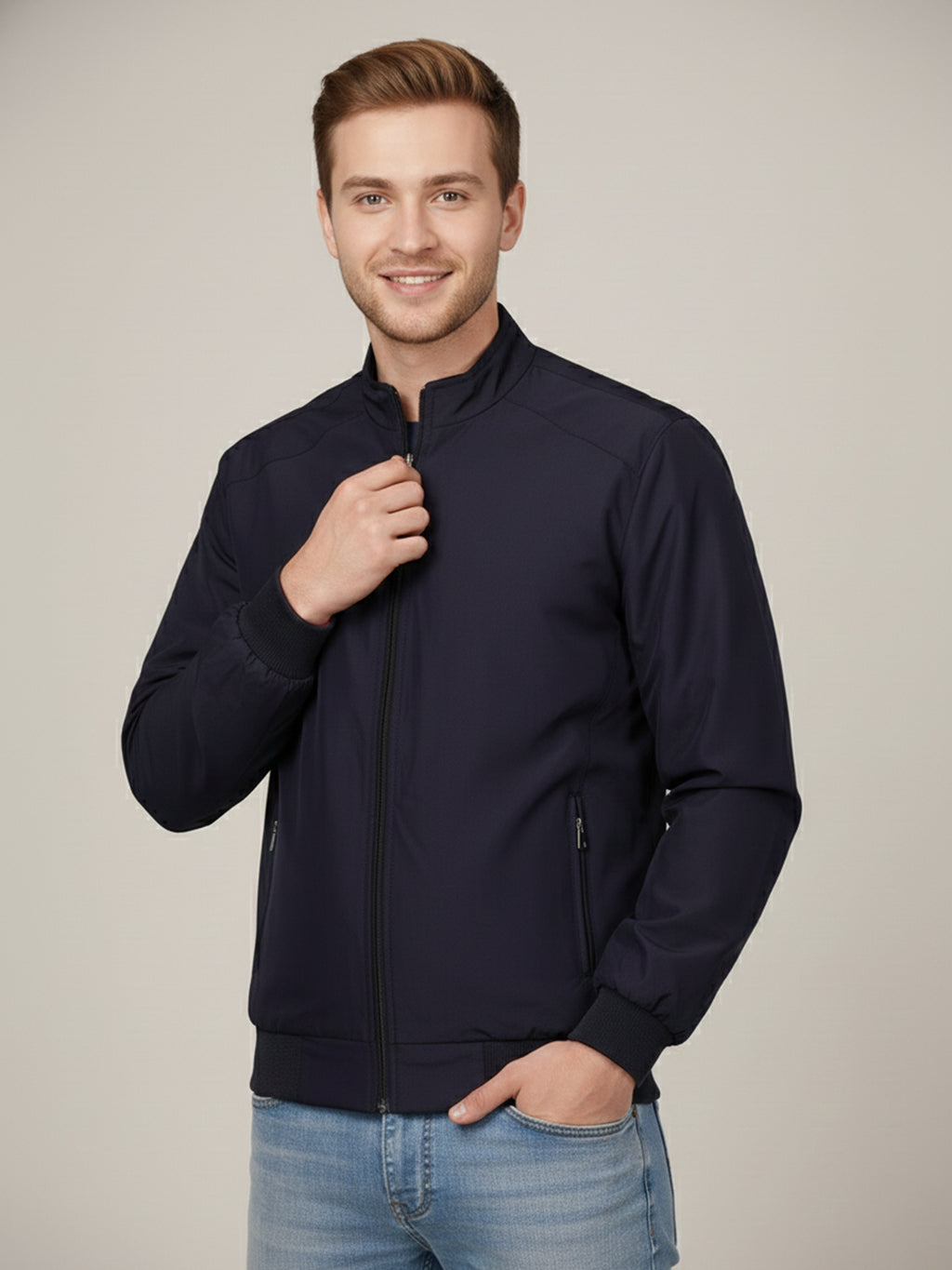 Men’s Zipper Track Jacket 7